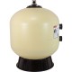 Filter Tank, Pentair TR100C, w/Foot Assy, Black : 153430