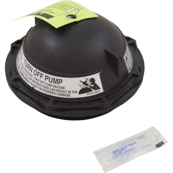 Tank Lid, Pentair PacFab Triton II, 6", w/ O-Ring, Black : 152519Z