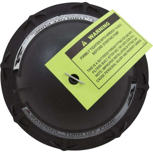 Tank Lid, Pentair PacFab Triton II, 6", w/ O-Ring, Black : 152519Z