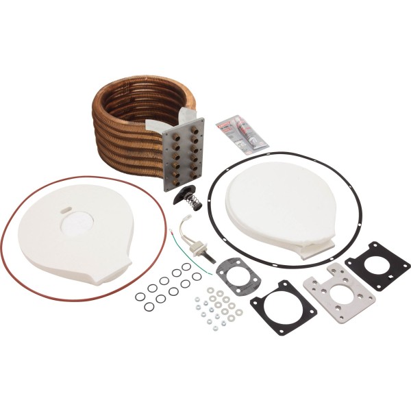 Heat Exchanger, Pentair Sta-Rite Max-E-Therm SR400, CopperNick : 77707-0244