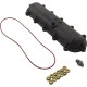 Return Header, Raypak 206A - 407A, w/ Flange Nut Kit : 015095F