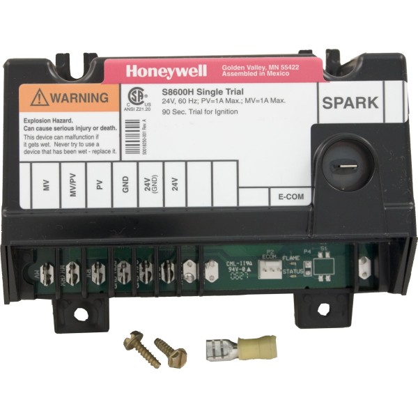 Ignition Control, Raypak 55A/105A/155A/185A/R185, with Lock : 004818B