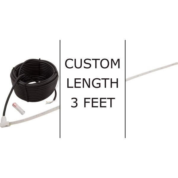 Light, Perimeter, PAL LED OPTIC RGB, 12vdc, 3ft, w/79ft Cord : PLO-P-3-79