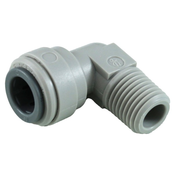 Quick Elbow, Stark, 1/4"mpt x 3/8"OD : B4642