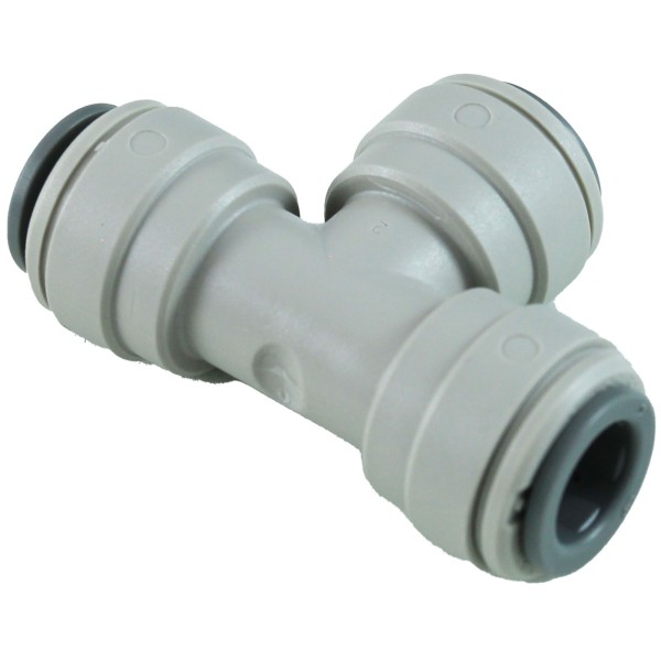 Quick Tee, Stark, 1/4", for 3/8"OD Tubing : B4647
