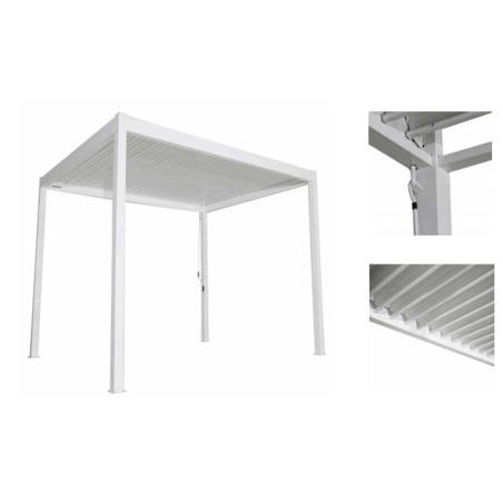 10' x 10' All Louvered Aluminum Pergola