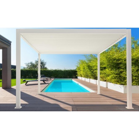 10' x 13' All Louvered Aluminum Pergola