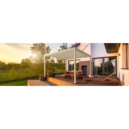10' x 13' All Louvered Aluminum Pergola