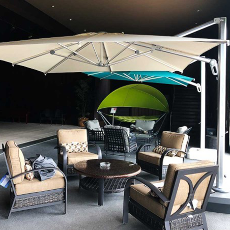 Deluxe SHaDE 10' x 10' Cantilever Umbrella