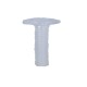Flange, Bullet Lens, LED, 1", Frosted Polycarb : 400372-RND