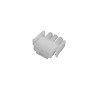 Amp Plug, 3 Pin Male, White : 1-480700