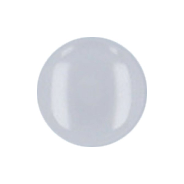 Flange, Bullet Lens, LED, .600", Frosted Polycarb : 400372-W-FRST