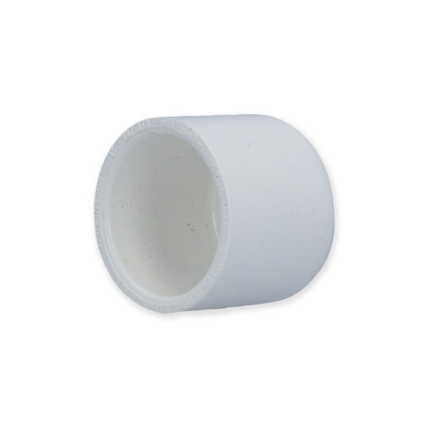 Fitting, PVC, End Cap, 1"S : 447-010