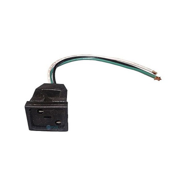 Receptacle, Large J&J, Pump1, 14/3, 6" Wire : 310503