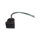 Receptacle, Large J&J, Pump1, 14/3, 6" Wire : 310503