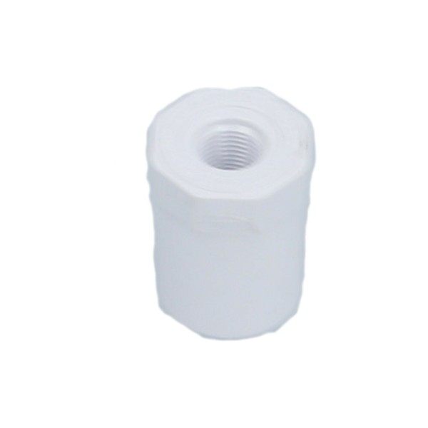 Fitting, Reducer Bushing, PVC, 1/2"Spigot x 1/8"FPT : 438-071