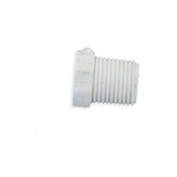 Fitting, PVC, Plug, Threaded, 1/2"MPT : 450-005