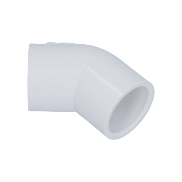 Fitting, PVC, Ell, 45°, Slip, 1"S x 1"S : 417-010
