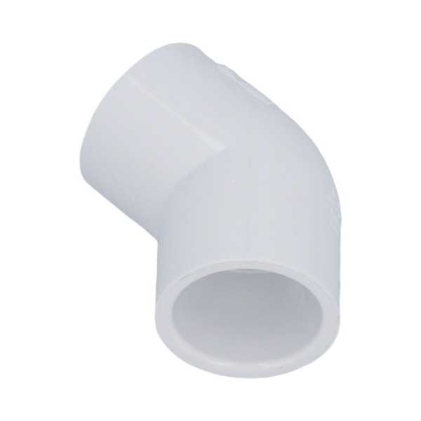 Fitting, PVC, Ell, 45°, Slip, 1"S x 1"S : 417-010
