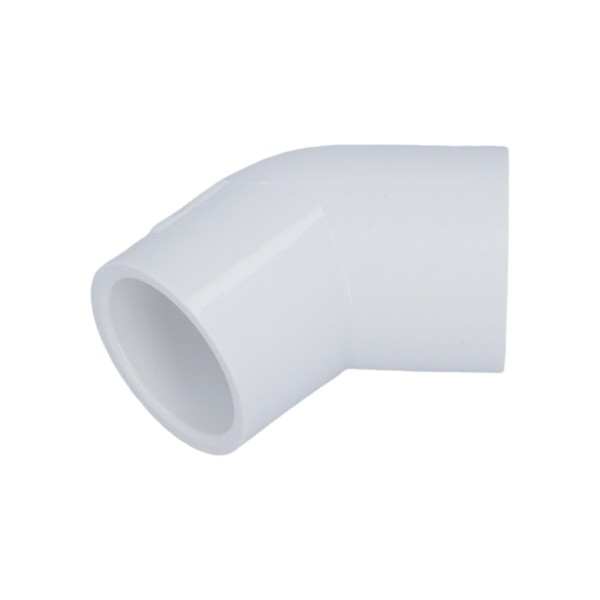 Fitting, PVC, Ell, 45°, Slip, 1"S x 1"S : 417-010