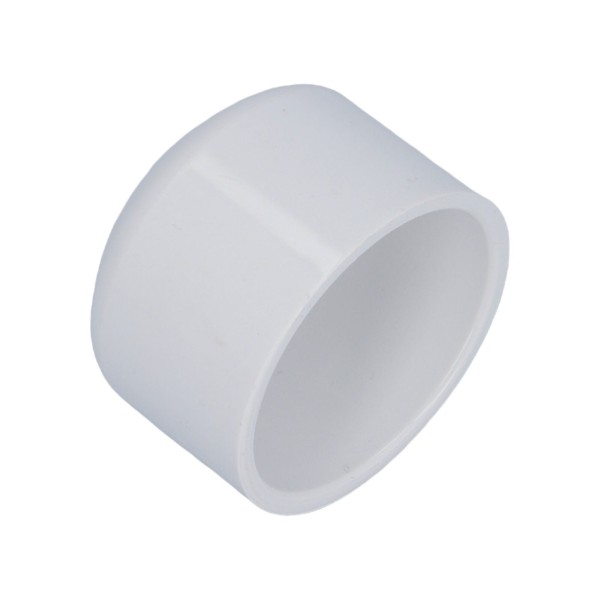 Fitting, PVC, End Cap, 2"S : 447-020