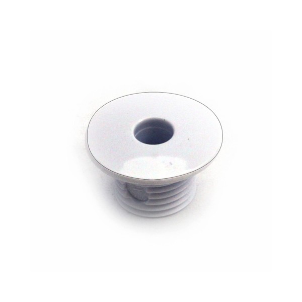 Wall Fitting, Air Injector, G&G, 1-1/2" Face, Slotted, White : 10210-WHT