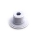 Wall Fitting, Air Injector, G&G, 1-1/2" Face, Slotted, White : 10210-WHT