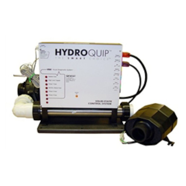 Equipment System, HydroQuip ES4220, 5.5kW, Pump1- 1.5HP, Less Blower, Pump2 Ready w/Cords & Spaside : ES4220-D