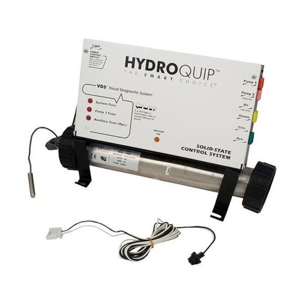 Equipment System, HydroQuip ES4230, 5.5kW, Pump1- 2.0HP, Blower- 1.0HP, Pump2 Ready w/Cords & Spaside : ES4230-E