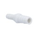 Fitting, PVC, Ribbed Barb Reducer Coupling, 3/8"RB x 1/4"RB, White : 425-4020
