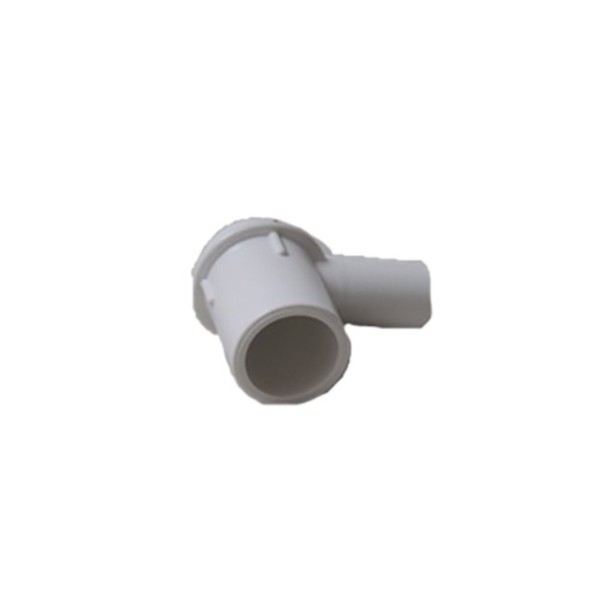 Fitting, PVC, Smooth Barb Ell Adapter, 90°, 3/4"SB x 1"Spg : 411-3480