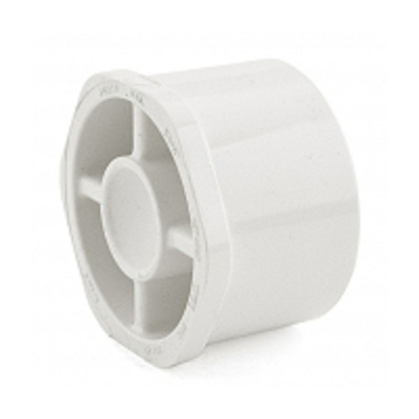 Fitting, PVC, Reducer Bushing, 2"Spg x 1/2"S : 437-247