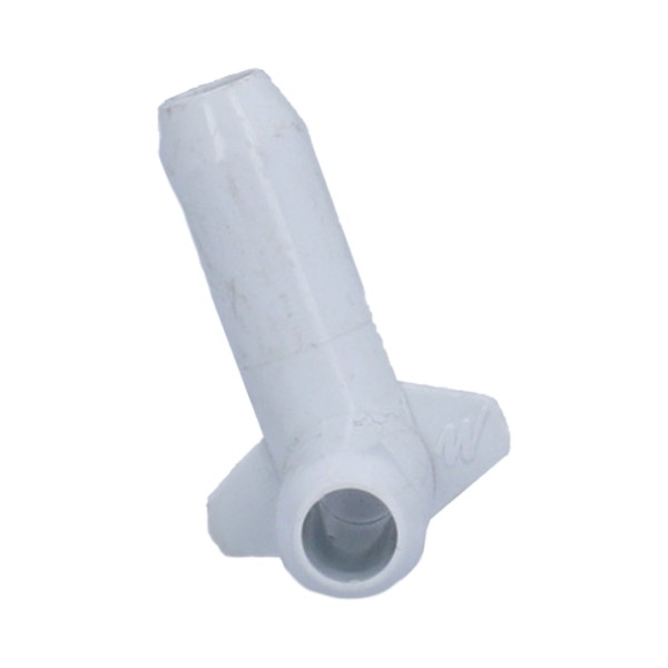 Fitting, PVC, Smooth Barb Tee, 3/8"SB x 3/8"SB x 3/8"SB : 413-1900