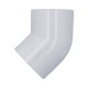 Fitting, PVC, Ell, 45°, Slip, 1-1/2"S x 1-1/2"S : 417-015