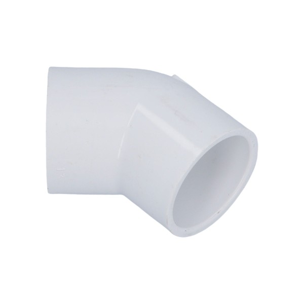 Fitting, PVC, Ell, 45°, Slip, 1-1/2"S x 1-1/2"S : 417-015