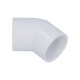 Fitting, PVC, Ell, 45°, Slip, 1-1/2"S x 1-1/2"S : 417-015