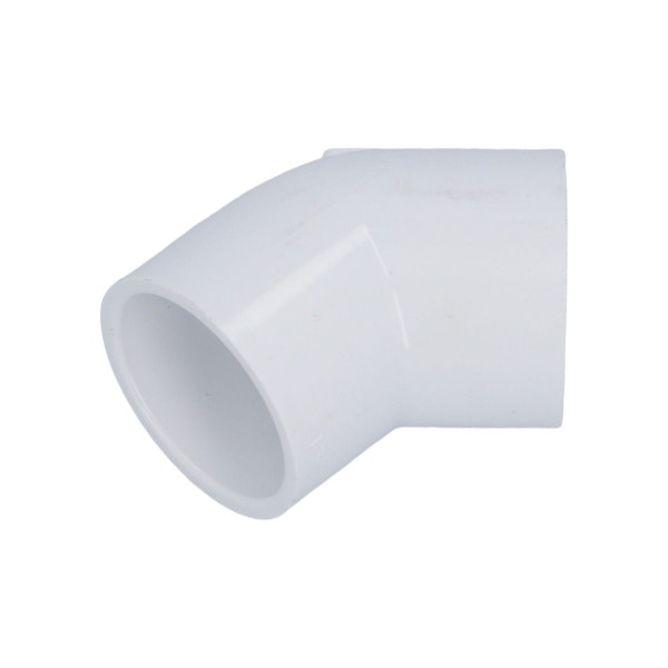 Fitting, PVC, Ell, 45°, Slip, 1-1/2"S x 1-1/2"S : 417-015