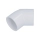 Fitting, PVC, Ell, 45°, Slip, 1-1/2"S x 1-1/2"S : 417-015