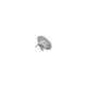 Jet Internal, Waterway, 250-CS Bath Series, 2-1/4" Face, White : 227-4010-CW