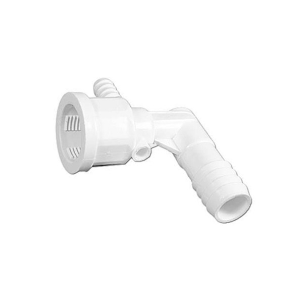 Jet Body,Balboa Euro Jet,3/8"RB Air x 3/4"RB Water,Elbow 1-1/8"Hole Size : 46927200