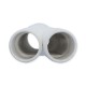 Fitting, PVC, Special Wye, 22.5°, 1"S x 1"S x 1"S : 413-2020