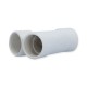Fitting, PVC, Special Wye, 22.5°, 1"S x 1"S x 1"S : 413-2020