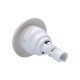 Jet Internal, Waterway Poly Storm, Roto, 3-3/8" Face, Smooth, White : 212-8000