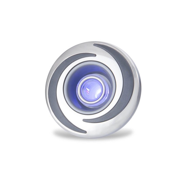 Jet Internal, CMP Pro-Loc, Halo, 3-5/16" Face, Directional, Stainless/Clear w/Graphite Gray Ring : 29530-011-700