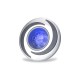 Jet Internal, CMP Pro-Loc, Halo, 3" Face, Massage, Stainless/Clear : 29530-141-700