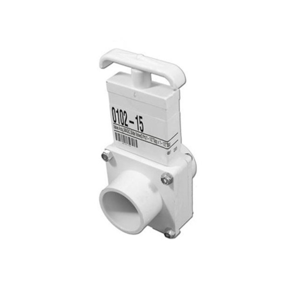 Slide Valve, Magic, 3-Piece, 1-1/2"Spg x 1-1/2"Spg : 0102-15