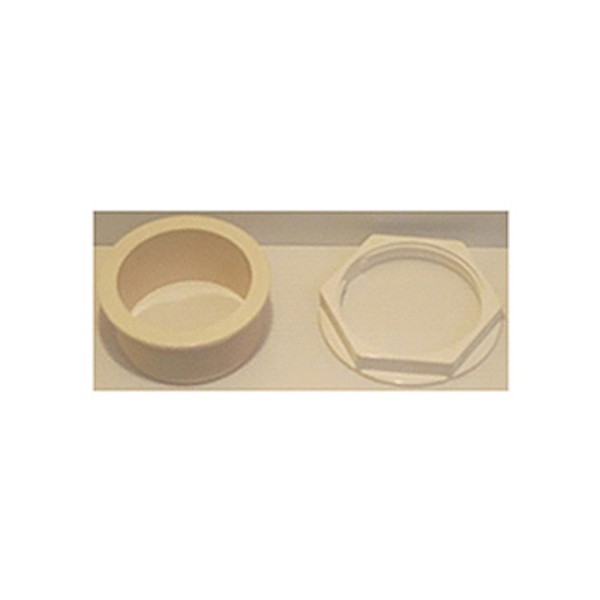 Diverter Valve Assembly, 2 In, Wallfitting And Nut, White : 605-6620