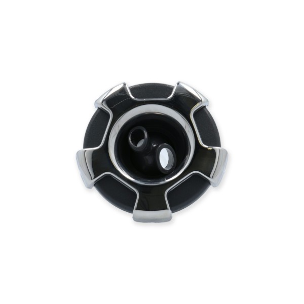 Jet Internal, CMP Typhoon 300, Crown Series, Double Roto, 3-1/4" Face, Gray w/ Stainless Escutcheon : 23436-032-700