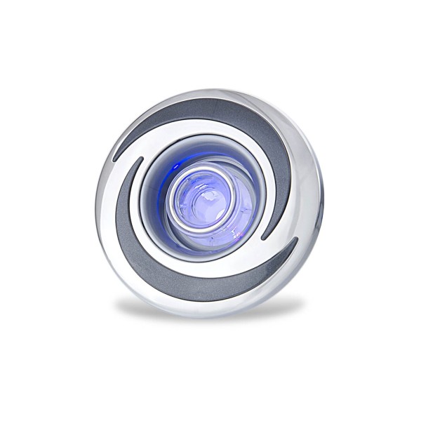 Jet Internal, CMP Pro-Loc, Halo, 4" Face, Directional, Stainless/Clear w/Graphite Gray Ring : 29540-111-700