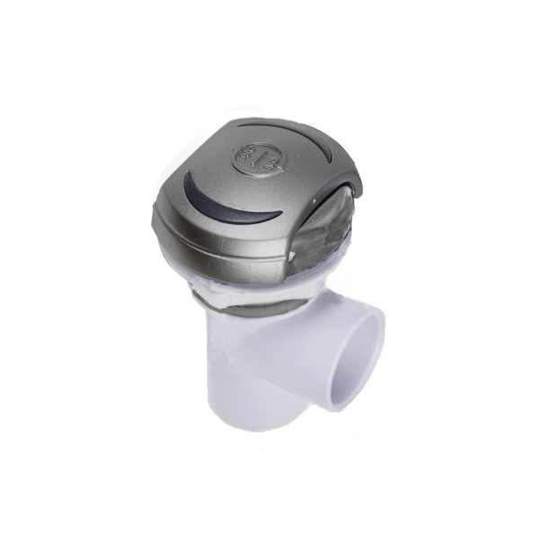 Valve, CMP, 1" Slip On/Off Halo Valve, Graphite/Silver/Graphite : 25056-111-000